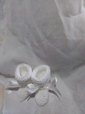 Paire chaussons naissance d'occasion  Mer