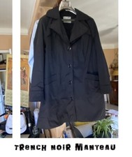 Trench noir veste d'occasion  Marseille XI
