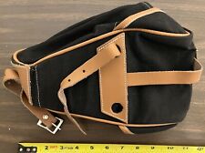 Bolsa de sela Velo laranja - Bolsa de sela de lona com alças de couro - Preta, marrom, usado comprar usado  Enviando para Brazil