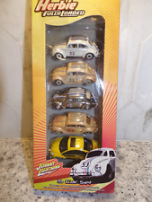 Johnny Lightning #51503 HERBIE TOTALMENTE CARREGADO 5 Car CONJUNTO UM VOLKSWAGEN BEETLES comprar usado  Enviando para Brazil