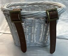 Bike basket wicker for sale  Joshua