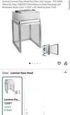 laminar flow hood for sale  Cabot