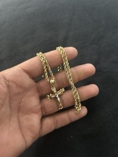 Gold rope pendant for sale  Deltona