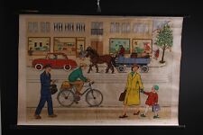 Lehrtafel schulwandkarte stra� gebraucht kaufen  Pirna, Dohma, Struppen
