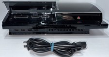 Console Sony Fat PS3 CECHE01 compatível com versões anteriores 80GB somente com cabo de alimentação testado comprar usado  Enviando para Brazil