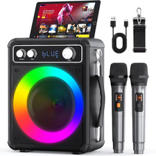 Karaoke con microfono usato  Roma
