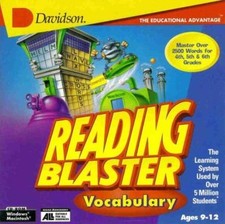 Reading blaster vocabulary for sale  USA