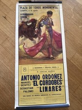 Poster corrida antonio usato  Milano