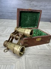 Antique brass binoculars for sale  Marion