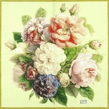 Serviettes papier roses d'occasion  Eu