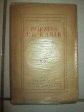 .tagore poèmes kabir d'occasion  Limoges-