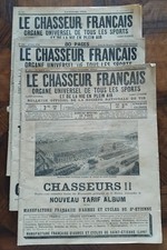 Chasseur français magasines d'occasion  Jussey