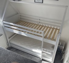 White bunk beds for sale  SALTASH