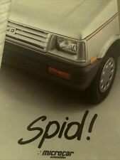 Microcar spid car for sale  KENDAL