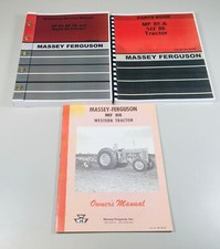 Conjunto de catálogo manual de peças para operadores de serviço de trator Massey Ferguson 88 comprar usado  Enviando para Brazil