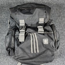 Usado, Mochila Adidas Utility 4.0 preta bolsa frontal com zíper danificada  comprar usado  Enviando para Brazil