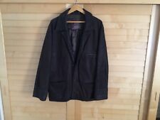Veste cuir marron d'occasion  Saint-Brieuc