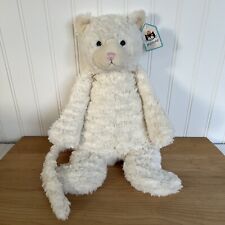 Jellycat Duży Bianca Kitty Cat Pluszowy biały Kudłaty Lovey Wypchany plusz na sprzedaż  Wysyłka do Poland