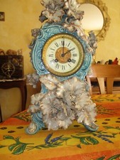 Pendule biscuit porcelaine d'occasion  Saint-Laurent-en-Grandvaux