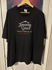 Camisa vintage negra Christian 2 Corinthians Amazing Grace Jesus 2xl segunda mano  Embacar hacia Argentina