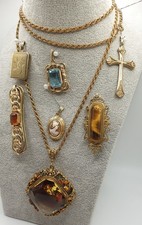 Konvolut modeschmuck vintage gebraucht kaufen  Hamburg