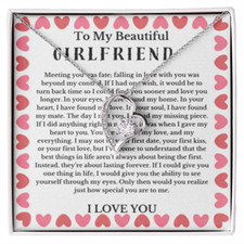 Love message necklace for sale  Westminster