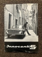 Innocenti brochure 1964 for sale  BEDFORD