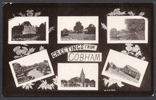 Postcard cobham leatherhead for sale  POOLE