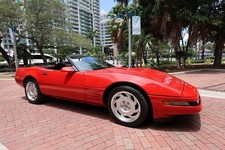 1991 red corvette convertible for sale  Fort Lauderdale
