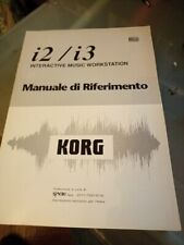 Manuale korg sintetizzatore usato  Milano
