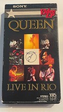 Queen ⭐️ Live In Rio ⭐️ 1985 VHS Video Tape 1985 NTSC Original Vintage used  comprar usado  Enviando para Brazil