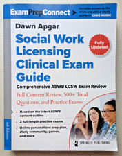 Social Work Licensing Masters Exam Guide; 4th Edition. Dawn Apgar - NO CODE comprar usado  Enviando para Brazil