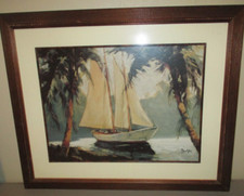 Sailboat print picture for sale  Glens Falls