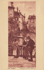 Cartolina arte pittura usato  Bologna