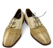 Sapato Oxford Giorgio Brutini Tecido de Couro Bege 8,5M comprar usado  Enviando para Brazil
