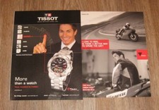 Nicky Hayden ADs Tissot original TWO magazine pages PHOTO advertisements comprar usado  Enviando para Brazil