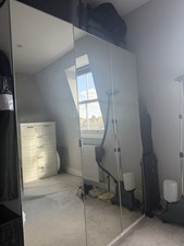 Triple door mirrored for sale  LONDON