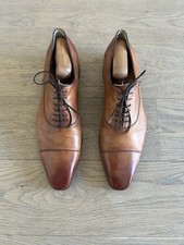Santoni herrenschuh hellbraun gebraucht kaufen  Hohenschäftlarn