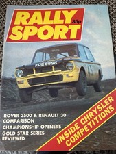 rally sport magazine for sale rally sport magazine for sale WINSFORD