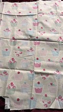 Pretty teacups cotton for sale  LEICESTER