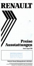 Auto preisliste renault gebraucht kaufen  Erftstadt