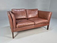 Vintage brown leather for sale  STOWMARKET