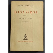 Discorsi mussolini ed. usato  Alessandria