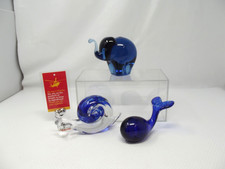 Blue glass paperweight for sale  STEVENAGE