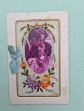 Carte postale brodée d'occasion  Montrouge