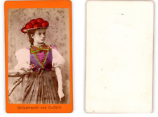 Costume folklorique aquarellé d'occasion  Pagny-sur-Moselle