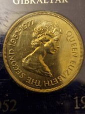 Gibraltar 25p 1952 for sale  STOCKTON-ON-TEES