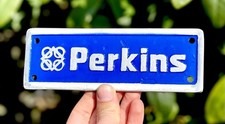 Perkins badge sign for sale  LEEK