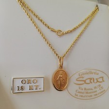 Collana fune medaglia usato  San Marco Evangelista