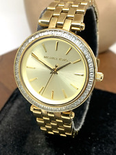 Relógio feminino Michael Kors MK3365 Darci quartzo com pedras preciosas 33 mm ouro aço inoxidável comprar usado  Enviando para Brazil